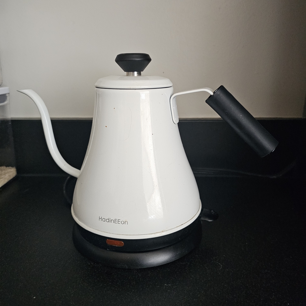HadinEEon White Electric Kettle